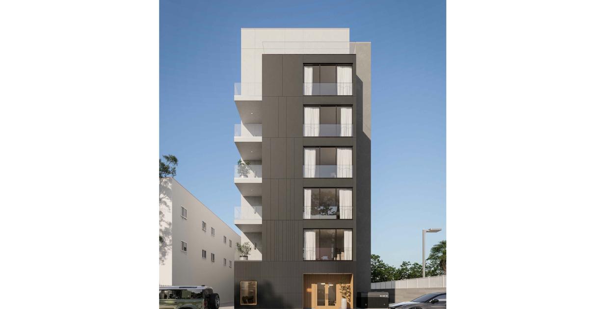 Affordable housing takes shape at 733 S. Burlington Ave. in